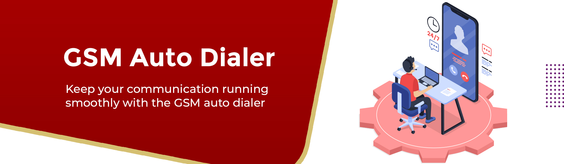 Stay connected with the Gsm Auto Dialer, perfect for emergency notifications and mass communication